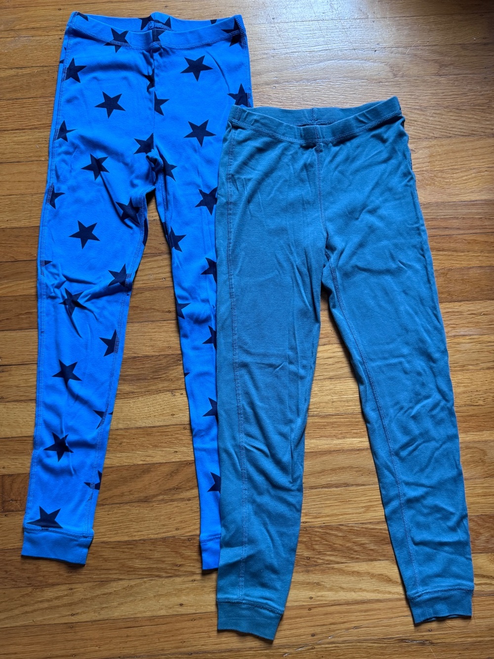 Primary / Bundle of PJ bottoms: Stars and blue solid